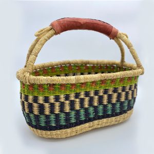 Bread Basket Blue and Green